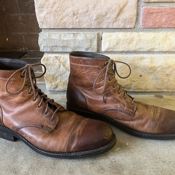 EUC Men’s Wolverine BLVD Cap Toe Boots. Size 11.5. - Picture 2 of 7